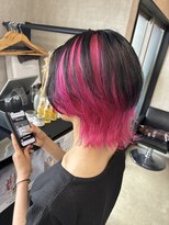 トリコ(ToricO) アンブレラカラー チェリーピンク ダブルカラー ブリーチ