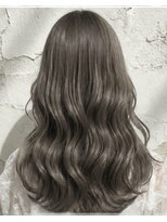 ルノヘアー(Lunohair)&nbsp;秋カラーブリーチなしグレージュ/小顔/こなれ感