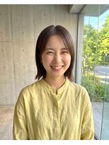 レガリタ(Regarita) 【切りっぱなしボブ×ミントグレージュ】◎20代30代