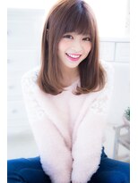 アンジュ ヘアー(Ange hair)&nbsp;アンジュヘアー　大人かわいい　ワンカール　スタイル