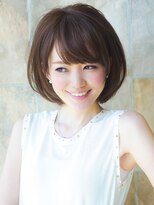 《AFLOATディル裕二朗》小顔、ボリュームを引き出すショートヘア