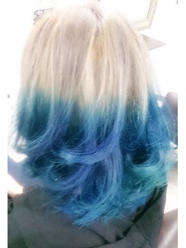 バビロン(Babylon) ホワイト＆ブルー