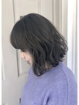 ロンドアベニール 北千住(Lond avenir)&nbsp;【Lond avenir本田奈穂美】アンニュイな柔らかウェーブボブ