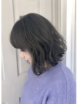 ロンドアベニール 北千住(Lond avenir) 【Lond avenir本田奈穂美】アンニュイな柔らかウェーブボブ