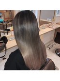 美髪グラデーション