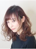 戸田恵梨香さん風しっとりゆるウェーブヘア