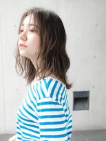 ルティア 池袋(Lutia)&nbsp;シースルーバング濡れ髪ミディ
