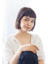 ヘアリゾート ブーケ(hair+resort bouquet)&nbsp;エッジボブ×ショートバング