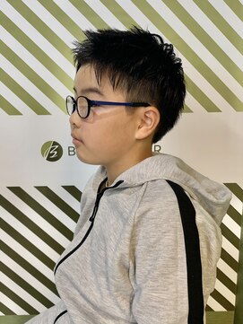 バーバーバー 高坂(BARBER－BAR) 刈り上げアップバング【カット石井】