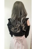 ハイトーングレージュカラー＆グレーブラックカラー