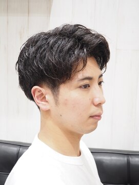 ヨシザワインク プレミアム 横浜 桜木町店(YOSHIZAWA Inc. PREMIUM) くせ毛アレンジ/メンズアップバングリバースショート