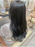 透明感抜群!アッシュグレージュカラー