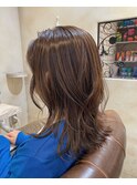 【Sepiage 成増店】レイヤー艶ブラウン◇