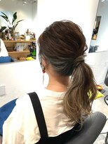 ファミリア バイ リトル(Familia by little) インナーカラーミントベージュ【Familia平塚駅/平塚】