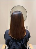 大人かわいい20代30代40代小顔ショコラベージュ Zina本八幡