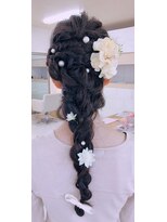 アニスミュゼ(anis musee) ロングヘアさんにお似合い☆編みおろしヘア