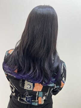 アールモンドヘア新世界 #グラデーションカラー#デザインカラー
