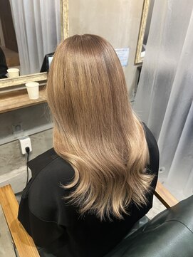 ルフレ 新宿本店2nd(Reflet) ミルクティーベージュカラー