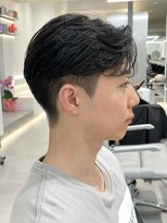 アールプラスヘアサロン(ar+ hair salon)&nbsp;外国人風毛流れ艶センターパート