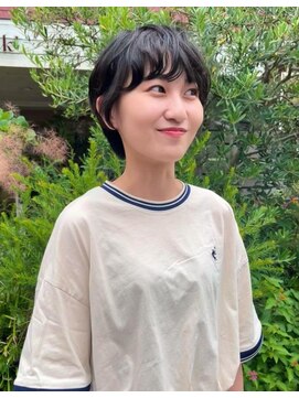 ナックアベノ(knack abeno) マッシュショート×パーマ◎20代30代40代