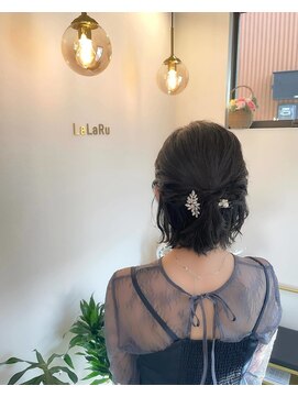 ララル(LaLaRu) ボブヘアアレンジ