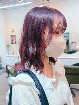 ロウバイレボ 柏(lou by revo) ミディアム/韓国風/レイヤーカット/顔回りカット/柏駅