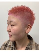 キジ(KIJI) バズカット×ホワイトピンク