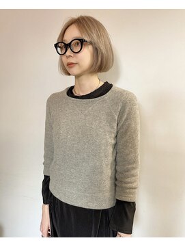 タロ(TALO) 【TALO】ミニボブ×シアーベージュ