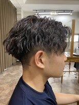 ハルクファースト 札幌(HRK 1st.)&nbsp;札幌大通りメンズショートカット波巻きツイストスパイラルパーマ