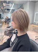 ハイトーンカラー/髪質改善/髪質改善トリートメント