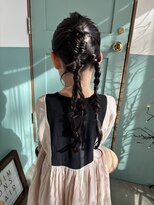 シモンズ ヘアー(SHIMONS HAIR) ロングヘアアレンジ