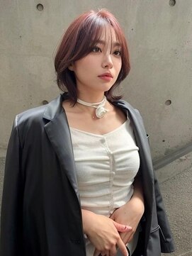 ノイズ エコル(Hair&Make NOISM ekolu ) 大人可愛い20代30代40代小顔ウルフレイヤーボブ丸み韓国ロング