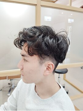 トリコ 柏(tricot) マッシュ　パーマ