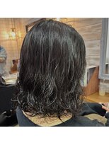 キートス(kiitos)&nbsp;ボブのデジタルパーマ♪