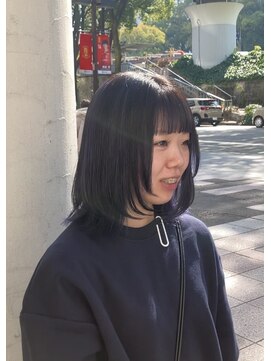 シアン 栄店(CYAN.) ラベンダーパープルのアンブレラカラー