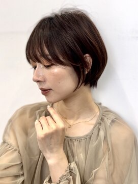 ファーストステップ 表参道(FIRST STEP) ショートヘア/ショートカット/ショートボブ/ボブ///丸みショート