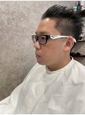 オールバック