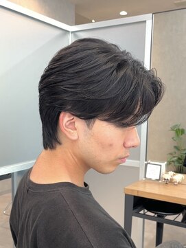 ジーナ 天神(Zina) 【Zina】メンズ/韓国/センターパート/縮毛矯正/福岡/天神/大名