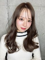 リークフー(Ree cu fuu)&nbsp;レイヤーロングレイヤーカット透明感カラーシースルーバング