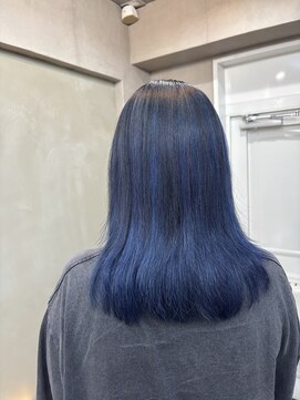 ファビ 渋谷(Fab) くびれヘア/暗めカラー/アプリコットオレンジ/縮毛矯正