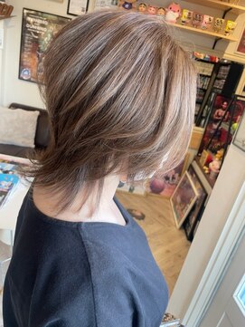 ヘア メイク ココ(hair make coco) 透け感万歳★　エアリーウルフ♪