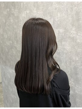 ランガリ ヘアアンドスパ(Rangali Hair&Spa) 【別府　Rangali】オリーブブラウンカラー