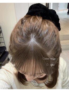 リア(li‘a) 【li'a】Olive beige