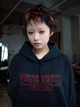 ギークス(GEEKS) 【GEEKS渋谷】渋谷/お任せデザインカラー/レイヤーショート/小顔
