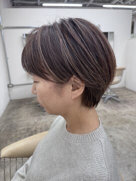 ハイライト/ショートヘア/ショートレイヤー