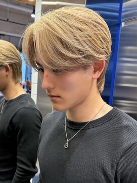 サンクマーケット 渋谷(cinq MARKET) ヘーゼルベージュミルクティーベージュアッシュベージュメンズ