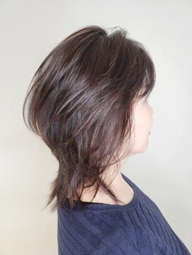 松本平太郎美容室 国立店 30代40代50代60代×ウルフ×イノアカラー×インナーカラー