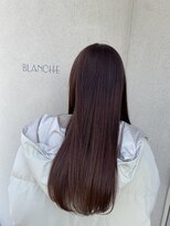 ブランシェ ヘアデザイン(BLANCHE hair design)&nbsp;ピンク×ロング