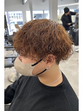 レノ(RENO) 【金沢】メンズプードルパーマ|金沢人気の強め無造作パーマ