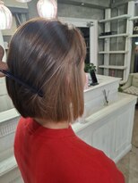 チャプター 那覇店(chapter)&nbsp;インナーカラー×切りっぱなしボブ